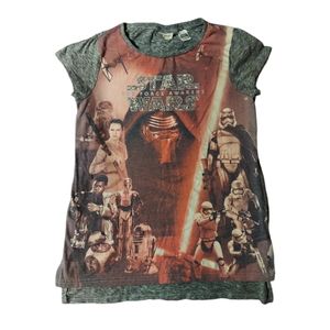 Stat Wars The Force Awakens Girls XL tshirt